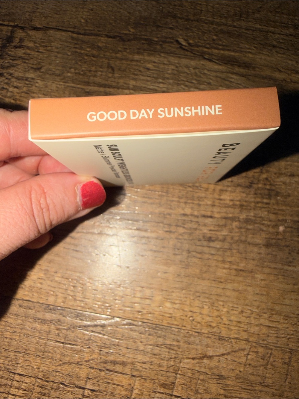 Beauty For Real Sun Sculpt Weightless Bronzer Duo - White with Coral Accents - Picture 3 of 5
